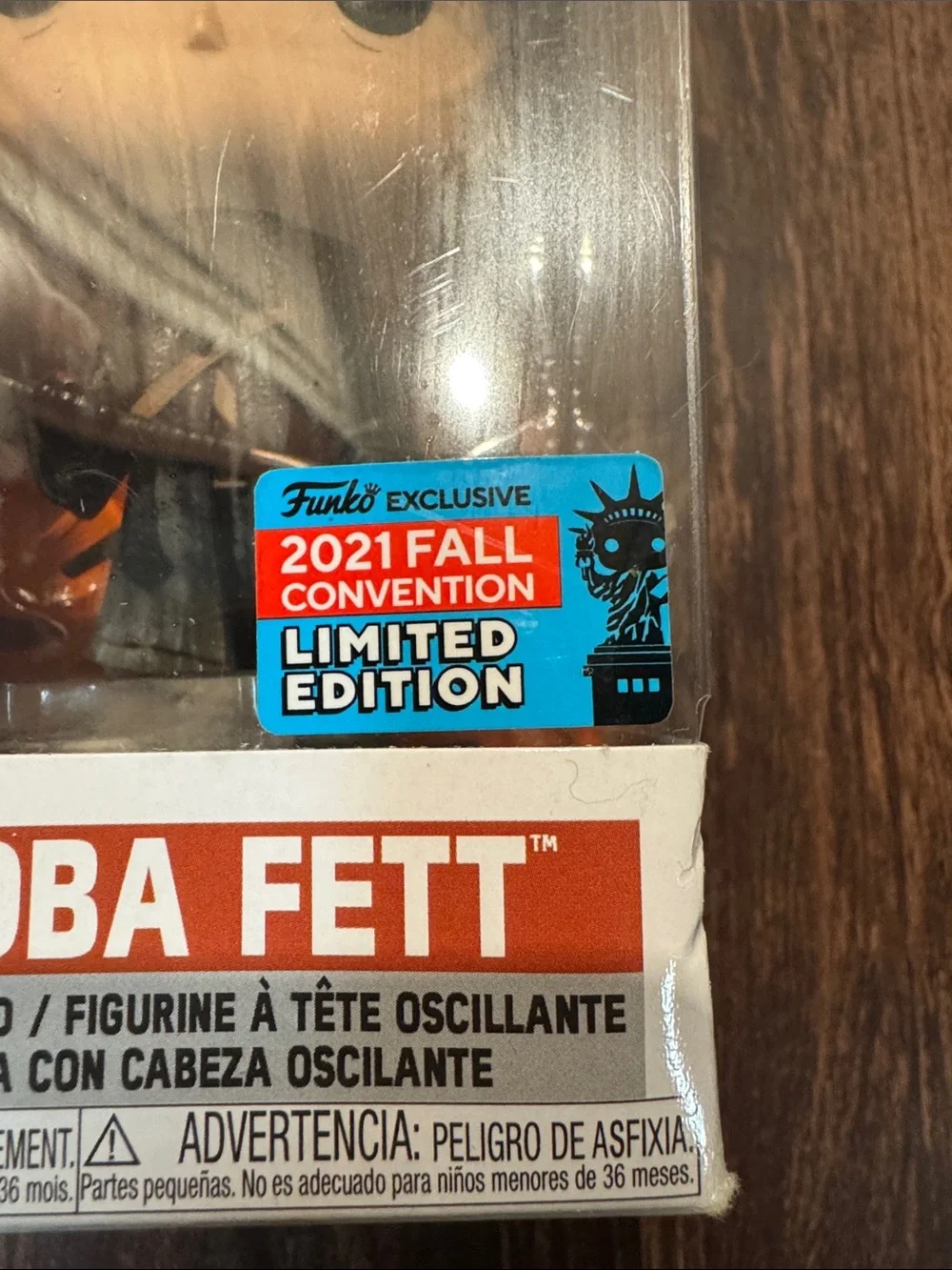 Boba Fett Funko Pop! #478 2021 Fall Convention Limited Edition